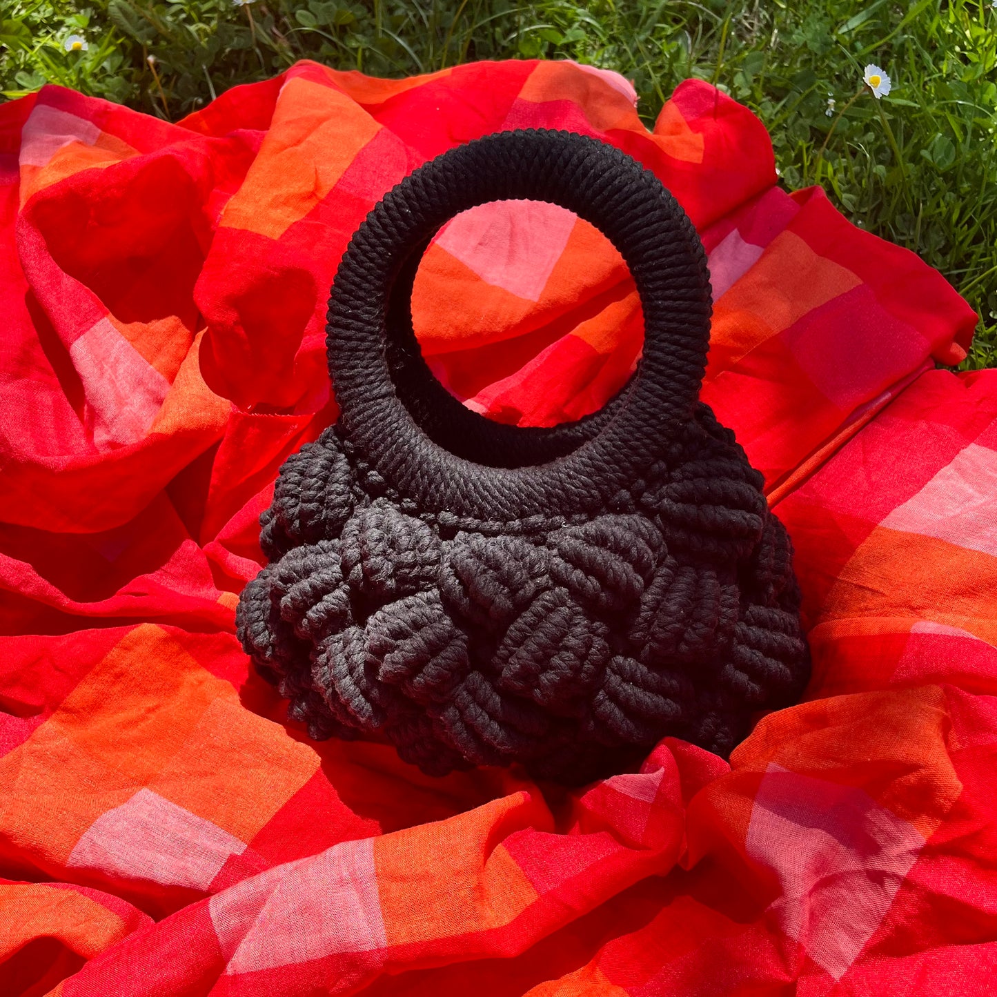 Sanchie Crochet Handbag